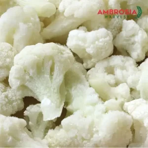 Frozen cauliflower florets by Ambrosia Harvest, convenient and nutritious